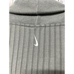 Nike Yoga Luxe Ribbed Cover-Up Sweater - Particle Grey / Size Medium Photo 3