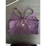 Threads 4 Thought  Women's ReActive‎ Strappy Sports Bra Size Medium Purple Photo 2