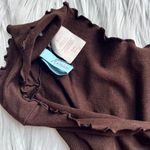 Marciano Guess 2000's Brown Seamless Off the Shoulder Top Photo 3