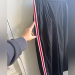 Maeve  Anthropologie‎ High Rise Pleated Wide Leg Cropped Track Pants medium Photo 5