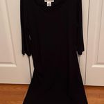 Bloomingdales Bloomingdale’s Ruched Side Long Sleeve Dress Photo 1