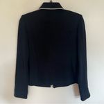 St. John Collection  By Marie Gray Full Zip Black Jacket Blazer Size 4 Made In US Photo 9