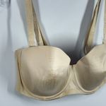 Chantelle C 27  tan brown light stripe convertible strap/strapless Comfort Chic F Photo 1