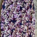 J.Crew The Floral Pencil Skirt Woman's Size 4 Photo 0