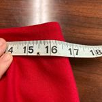 Cynthia Rowley  Size 10 Red Short Shirt With Ruffle And Back‎ Slit NWT Photo 1