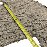 Unbranded Tan Knot Silk Blend Crochet Knit Coastal Cardigan Beach Coverup Size M Size M Photo 7