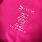 Buffbunny Collection BuffBunny Pink High Rise Airbrush Vibe Perforated Laser Cut 7/8 Leggings Photo 7