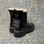 Marc Fisher LTD Fargo Fur Lined Rain Boots in Black Photo 4