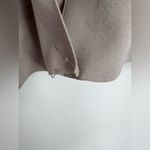 Anthropologie  Maison d` Amelie ponte Blazer Jacket Beige Single Button Up XS Photo 3