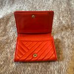 Tory Burch Scarlet Quilted Card Case Photo 5