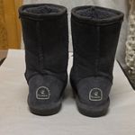 BEARPAW Charcoal Gray Suede Boots Womens Size 8 Photo 3
