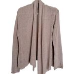 Wooden Ships drapey shawl cardigan in Cream/Tan Size M/L Photo 1