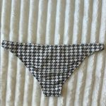 ONIA  Black and White Houndstooth Bikini Bottoms Photo 2
