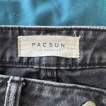 PacSun Black  Mom Jean Shorts High-Waisted Photo 6