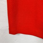 Ann Taylor Orange Textured Knit Knee Length Pencil Skirt Womens 00 Preppy Modest Photo 1