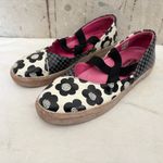 Gudrun Sjoden Daisy Print Mary Janes Flats 40 Black Size 9 Photo 1