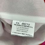 NWT Vilagallo Allegra Silk Shift Dress 42 10 Pink‎ Orange Floral Long Sleeve Pink Photo 9