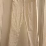 MOTHER Denim The Looker Crop White Jeans Photo 4