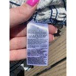 Old Navy NWT  4X smocked tank top ruffle blue white floral Photo 6