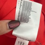 Adidas  Men’s Athletic Pullover Hoodie Long Sleeve Striped Sweatshirt Red Size M Photo 9