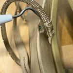 Vionic  Women's Gold Prism Sparkly Open Toe Strappy Slide Sandals - Size 10W Photo 6