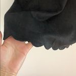 Missguided  Scalloped collar lace up faux suede dress Photo 4