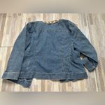Ruby Rd  Jean Jacket with Shell Embellishment, Size 12 Photo 9