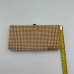 Vintage JR Made in USA Beaded Clutch Purse Evening Bag Elegant Party Tan Photo 6