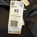 Adidas NWT  WOMEN FUTURE ICONS WOVEN 1/4 ZIP CROP JACKET BLACK SZ XS Photo 7