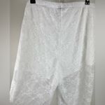Wild Fable Mid-Rise Flare Sheer Lace Pants - White XL Fairy Romantic Photo 13