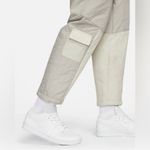 Nike π NWT Jordan Cozy Girl Quilted Pants Loose Fit Two-Tone Cargo Belt Medium Photo 9