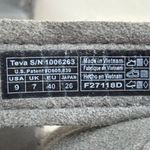 Teva  Womens Verra Shoes Sz 9‎ Gray & Black Strappy Sport Hiking Sandals Adventur Photo 8