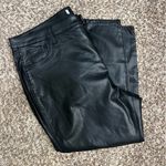 Kut From The Kloth NWOT Coated Leather Black Jeans Photo 0