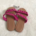 Old Navy New  ruched two straps flat sandals, women size 7.5 Photo 3