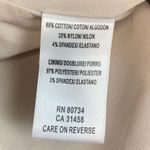 BCBG Maxazria Women’s Sz 8 Khaki dress with Blue Sash Photo 7