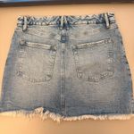 Good American  Mini Denim Skirt Photo 1