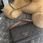 Michael Kors  Crossbody Clutch Brown Photo 5