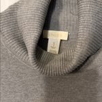 Chico's  Classic Gray Turtleneck Sweater blouse Photo 1