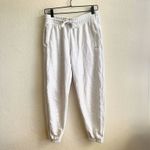 Aritzia  TNA Grey Terry Fleece Mid Rise Boyfriend Sweatpant Pants Womens Small Photo 1