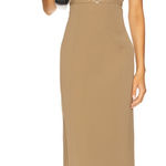 Revolve 4th & Reckless Stephanie Dress Khaki Photo 0