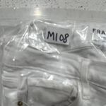 Frame Denim Size 25 Jeans Le Skinny De Jeanne Blanc White Step Raw Hem Low Rise Photo 12