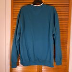 Kohls M&C Sportswear Blue Holiday Snowman Long Sleeve Pullover Sweater Sz XL Photo 5