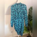 Veronica Beard  100% Silk Turquoise Multi Becky Dress 4 Photo 3