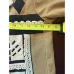 Anthony Mark Hankins Wool Embroidered Jacket Boho Artsy Unique Women’s Large Tan Photo 10