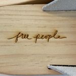 Free People NWOT  Striped Woodlands Platform Clog Sandal Photo 4