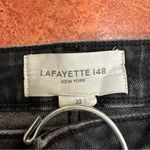 Lafayette 148 Mercer Skinny Jean in Washed Onyx Black Size 32 Photo 7