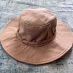 NWT! ASN Harper Floppy Tan Felt Hat in Oatmeal Tan Tan Photo 0