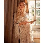 Spell & The Gypsy Ethereal Bohemian Witchy Fleur Frill Bias Maxi Dress Large White Photo 8