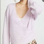 Free People  Faux Wrap Sweater Photo 1
