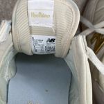New Balance  Women's Cream and Gold Athletic Shoes Photo 7